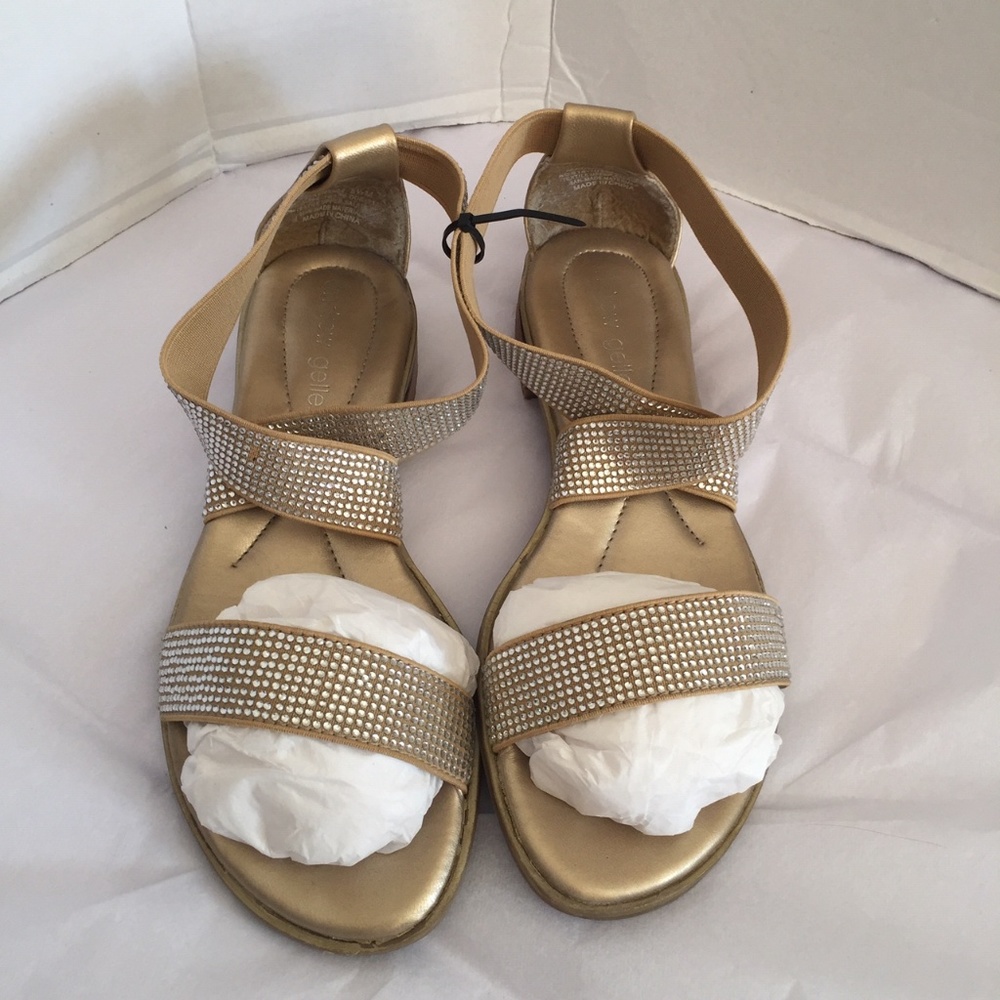 Andrew Geller Embellished Sandals